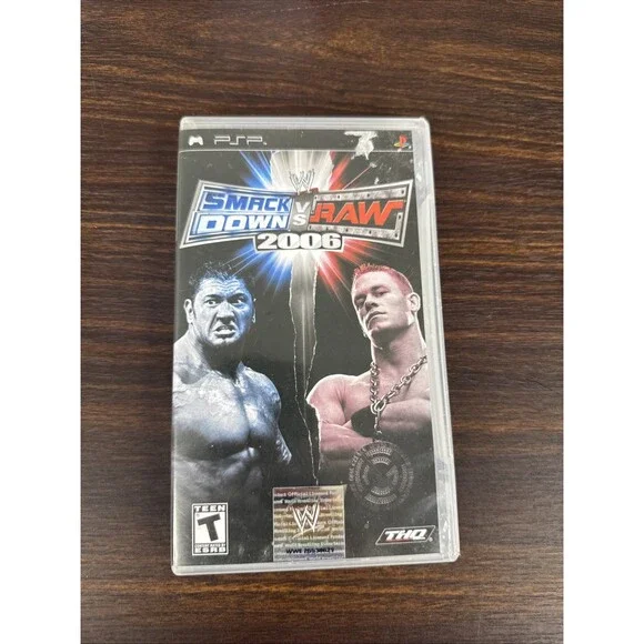 WWE SmackDown vs. Raw 2006 (Sony PSP, 2005) Complete *TESTED* - Picture 1 of 3